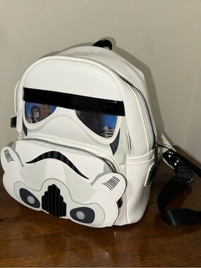 Loungefly Star Wars Stormtrooper Mini Backpack - White